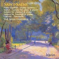 Nash Ensemble - Saint-Sa&euml;ns: Piano Quartet; Piano Quintet; Septet; Sonata for Oboe & Piano; Sonata for Clarinet & Piano; Sonata for Bassoon & Piano; Caprice; Tarentelle