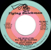 Gil Scott-Heron - The Revolution Will Not Be Televised / Home Is Where the Hatred Is