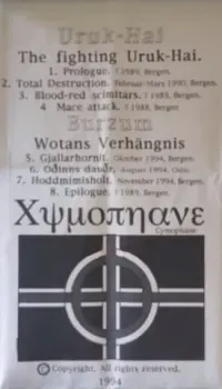Uruk-Hai / Burzum - The Fighting Uruk-Hai / Wotans Verh&auml;ngnis