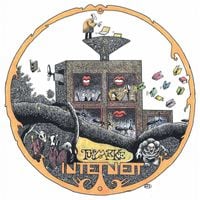 Tusm&oslash;rke - Intetnett