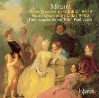 Leopold String Trio / Paul Lewis - Mozart: Piano Quartet in G minor K478; Piano Quartet in E flat K493