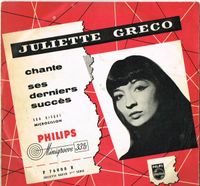 Juliette Gr&eacute;co - Chante Ses Derniers Succ&egrave;s
