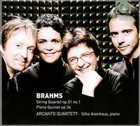 Arcanto Quartett - Brahms: String Quartet op.51 no.1; Piano Quintet op.34