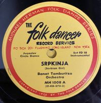 Banat Tamburitza Orchestra - Serbian Dance Band in New Jersey, ca. 1949-50