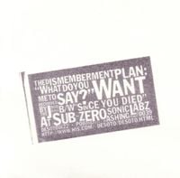 The Dismemberment Plan - What Do You Want Me to Say? / Since You Died