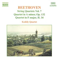 Kod&aacute;ly Quartet - Beethoven: String Quartets Vol. 7: Op. 132 & H. 34