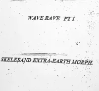Pacific Rat Temple Band - Wave Rave Pt 1 - Skelesand Extra-Earth Morph