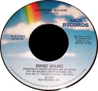 Rupert Holmes - Answering Machine