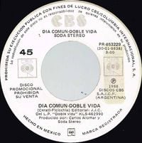 Soda Stereo - D&iacute;a Com&uacute;n - Doble Vida