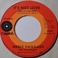 Merle Haggard - It's Not Love (But It's Not Bad)