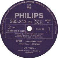 Gal Costa - Baby / Mam&atilde;e, coragem