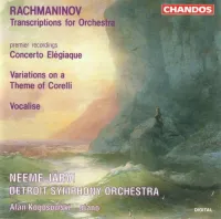 Neeme J&auml;rvi / Detroit Symphony Orchestra / Alan Kogosowski - Transcriptions for Orchestra: Concerto el&eacute;giaque; Variations on a Theme of Corelli; Vocalise