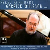 Garrick Ohlsson - Franz Schubert: Piano Sonata in A major Op.posth.120, D.664; Paino Sonata in A minor Op.42, D.845; The Fantasie in C major Op.15, D.760 "Wanderer"