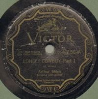 Arthur Miles - Lonely Cowboy (Part 1) / Lonely Cowboy (Part 2)