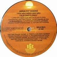 Geraldo Vandr&eacute; - Pr&aacute; n&atilde;o dizer que n&atilde;o falei das fl&ocirc;res (Caminhando) / Se a tristeza chegar