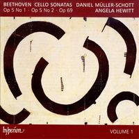 Daniel Müller-Schott / Angela Hewitt - Beethoven: Cello Sonatas Volume 1 - Op 5 No 1; Op 5 No 2; Op 69