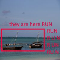 SA ST - they are here RUN RUN R U N R UN RU N