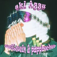 Ski Aggu - Wei&szlig;wein & Pappbecher
