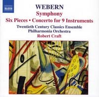 Robert Craft - Symphony / Six Pieces &bull; Concerto For 9 Instruments