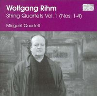 Minguet Quartett - Wolfgang Rihm: String Quartets Vol. 1 (Nos. 1-4)