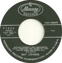 Ray Stevens - Jeremiah Peabody's Polyunsaturated Quick-Dissolving Fast-Acting Pleasant-Tasting Green and Purple Pills