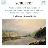 Jenő Jandó & Zsuzsa Kollár - Schubert: Piano Works for Four Hands 3