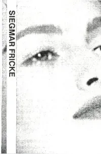 Siegmar Fricke - Hypoallerg&eacute;nique