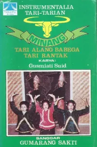 Gumarang Sakti & Gusmiati Suid - Instrumentalia tari-tarian Minang