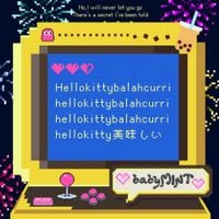 babyMINT - Hellokittybalahcurrihellokitty美味しい