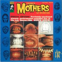 The Mothers of Invention - Live At The Ark, Boston 1968