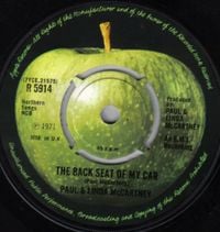 Paul McCartney - The Back Seat of My Car