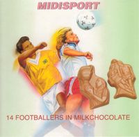 Midisport - 14 Footballers In Milkchocolate