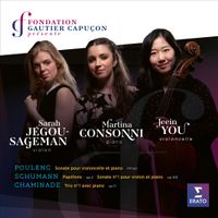 Sarah Jégou-Sageman - Poulenc: Sonate pour violoncelle et piano; Schumann: Papillons; Sonate No. 1 pour violon et piano; Chaminade: Trio No. 1 avec piano