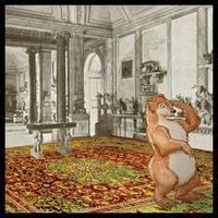 Bob Drake - Medallion Animal Carpet