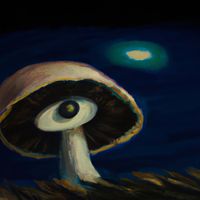 Mushroom Pudding - Pinning