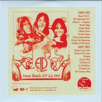 Emerson, Lake & Palmer - The Original Bootleg Series From The Manticore Vaults Vol. Four: Jones Beach - 25th July 1992