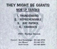 They Might Be Giants - Non LP Tracks