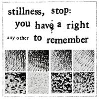 Any Other - Stillness, Stop: You Have A Right To Remember