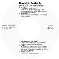 They Might Be Giants - What We Did This Summer
