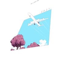 2 0 2 1 - like a paper plane