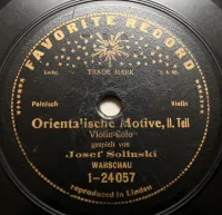 Josef Solinski - Orientalische Motive (I. Teil & II. Teil)