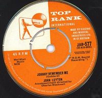 John Leyton - Johnny Remember Me / There Must Be
