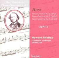 Howard Shelley - Herz: Piano Concerto No 1, Op 34; Piano Concerto No 7, Op 207; Piano Concerto No 8, Op 218
