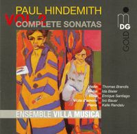 Ensemble Villa Musica - Paul Hindemith: Complete Sonatas, Vol. 2