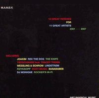 M.A.N.D.Y. - 12 Great Remixes for 11 Great Artists: 2001 - 2007