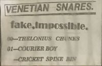 Venetian Snares - Fake, Impossible.