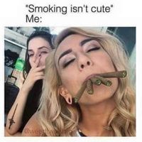 fixxin - "Smoking isn't cute" Me: