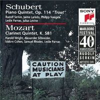 Rudolf Serkin / Jaime Laredo / Julius Levine / Philipp Naegele / Leslie Parnas / Harold Wright / Alexander Schneider / Samuel Rhodes / Isidore Cohen - Piano Quintet, Op.114 