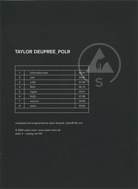 Taylor Deupree - Polr