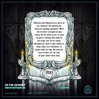 Hi I'm Ghost - Invitation